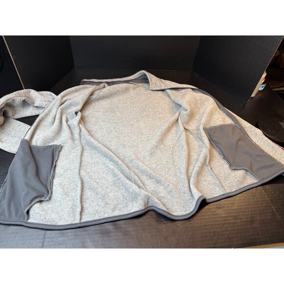 Colosseum Gray OU Oklahoma Sooners Full Zip Sweater/Jacket Sz M Women - Picture 13 of 13